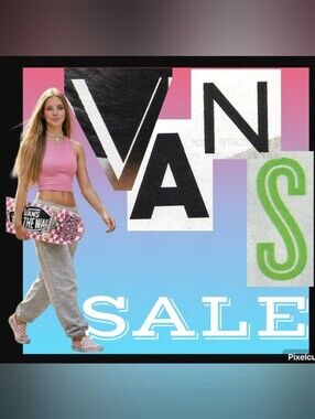 🍭Sweet Treats for Your Feet: Pink and White Checkered Vans in Size 8.5 👟
